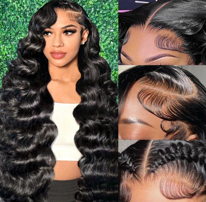 Frontal Wigs with Baby Hair for Women