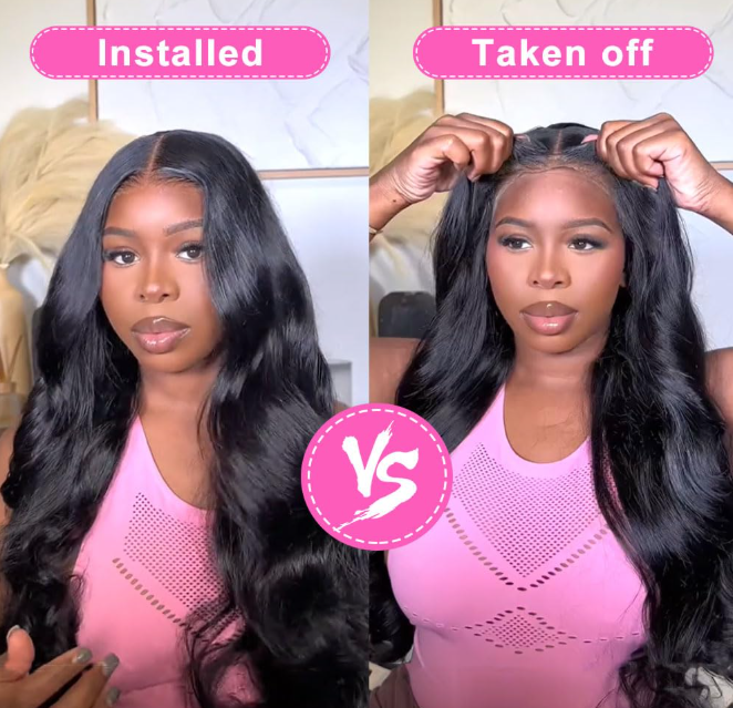 Body Wave Lace Wigs Human Hair