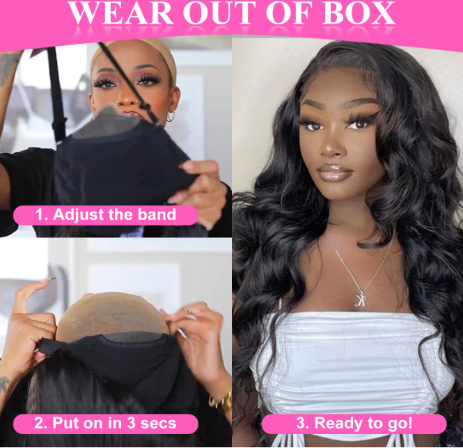 Body Wave Lace Wigs Human Hair - Image 2